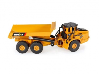 Металлический экскаватор с ковшом + самосвал HUI NA TOYS 1/50