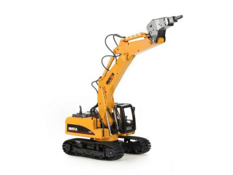 Радиоуправляемый экскаватор c отбойным молотом HUI NA TOYS 2.4G 16CH 1/14 RTR