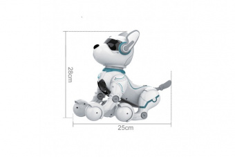 Интерактивный робот-собачка Telecontrol Leidy Dog (на пульте, 12 голосовых команд на англ.)