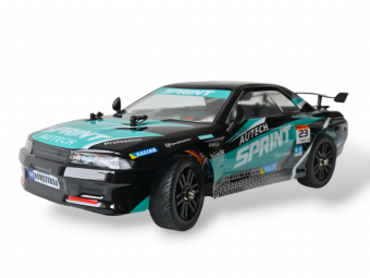 Радиоуправляемая машина для дрифта Remo Hobby RACING & DRIFT (черно-зеленая) 4WD 2.4G 1/14 RTR