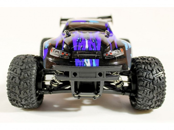 Радиоуправляемая трагги Remo Hobby S EVO-R Brushless (синяя) 4WD 2.4G 1/16 RTR