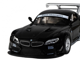Машина ''АВТОПАНОРАМА'' BMW Z4 GT, черный, 1/32, свет, звук, инерция, в/к 17,5*13,5*9 см