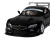 Машина ''АВТОПАНОРАМА'' BMW Z4 GT, черный, 1/32, свет, звук, инерция, в/к 17,5*13,5*9 см