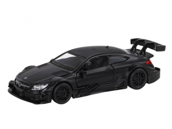 Машина ''АВТОПАНОРАМА'' Mercedes-AMG C 63 DTM, черный матовый, 1/43, инерция, в/к 17,5*12,5*6,5 см