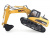 Радиоуправляемый экскаватор HUI NA TOYS 2.4G 15CH 1/16 RTR Радиоуправляемый экскаватор HUI NA TOYS 2.4G 15CH 1/16 RTR