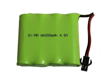 Аккумулятор Ni-Mh 300mAh, 4.8V, SM для Double Eagle E562-003, E563-003