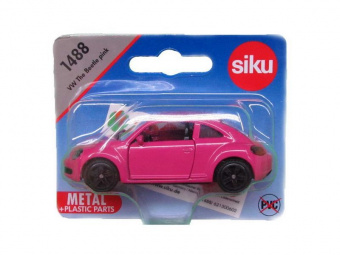Машина Siku 1488 VW The Beetle розовый