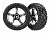 Tires & wheels, assembled (Tracer 2.2'' chrome wheels, Anaconda 2.2'' tires