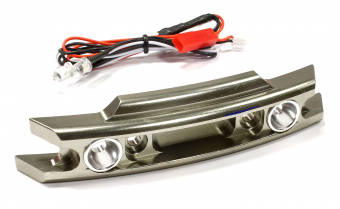 Передний бампер с LED фарами (оруж) Traxxas 1/10 Revo 3.3 & E-Revo