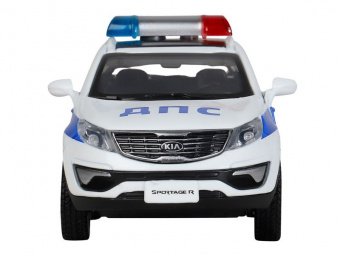 Машина АВТОПАНОРАМА KIA SPORTAGE R, Полиция, 1/39, инерция, откр. двери, в/к 17,5*12,5*6,5 см
