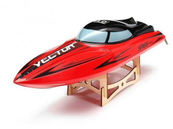 Радиоуправляемый катер Volantex RC 792-5 Vector SR65 красный Brushless 2.4G LiPo RTR