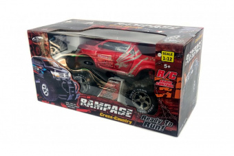 Машинка внедорожник на пульте управления Dodge Rampage Красный