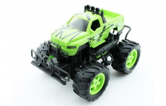 Радиоуправляемый внедорожник Wangfeng Monstre Truck Pickup Dodge Ram 1:14 (свет, звук)