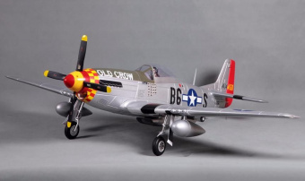 Радиоуправляемый самолёт FMS P-51D Mustang OC 1400MM