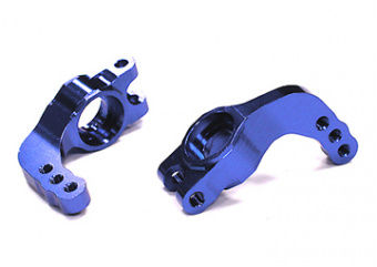 Кулаки задние (синий) для 1/10 Stampede 2WD Rustler Bandit Slash 2WD