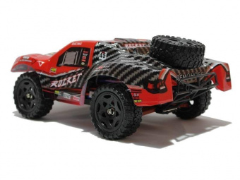 Радиоуправляемый шорт-корс Remo Hobby Rocket UPGRADE (красный) 4WD 2.4G 1/16 RTR