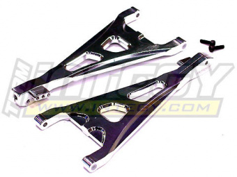 Рычаги задние нижние (серебро) для Traxxas 1/10 E-Revo & Revo 3.3, E-Revo