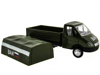 Машина ''АВТОПАНОРАМА'' ГАЗель (ВАИ) 1/28, в/к 24*14*12 см