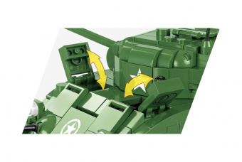 Конструктор COBI Танк M4 Sherman (Шерман) COBI-3007A