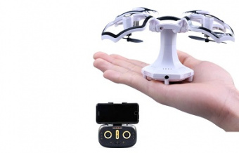 Радиоуправляемый складной селфи-дрон Aosenma AOS-CG030 с FPV WiFi камерой 0.3MP