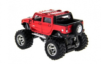 Машина Kinsmart Hammer H2 (off road) 1:40 инерционная