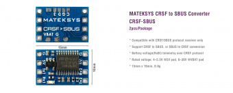 Конвертер Matek CRSF - SBUS