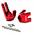 Кулаки задние (2шт) (красный) для Savage XL Flux & X 4.6
