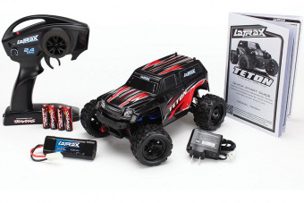 Радиоуправляемый монстр TRAXXAS LaTrax Teton 1:18 4WD Красный