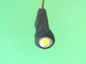 Проблесковый маяк синий 2W тройной проблеск 12V