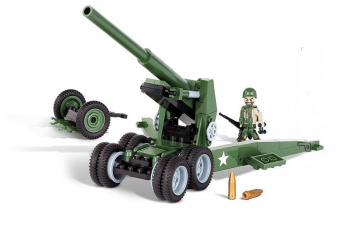 Конструктор COBI Орудие 155 mm Gun M1 Long Tom COBI-2394