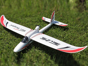 Радиоуправляемый планер Top RC SKY SURFER синий 1400мм KIT