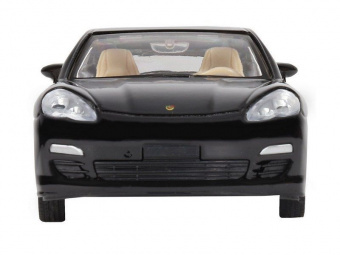 Машина ''АВТОПАНОРАМА'' Porsche Panamera S, черный, 1/32, свет, звук, инерция, в/к 17,5*13,5*9 см