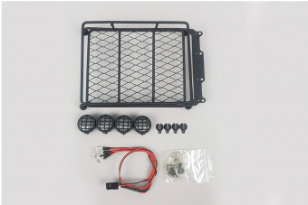 Багажник со светотехникой Fuse Roof Crawler Luggage Rack Tray LED Light Bar for Nitro
