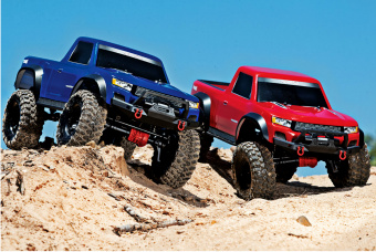 Радиоуправляемая трофи TRAXXAS TRX-4 1:10 Sport 4WD Scale Crawler Красный
