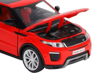 Машина ''АВТОПАНОРАМА'' Land Rover Range Rover Evoque HSE, красный, 1/32, в/к 17,5*12,5*6,5 см