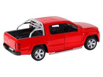 Машина ''АВТОПАНОРАМА'' Volkswagen Amarok, красный, 1/30, свет, звук, инерция, в/к 20*10*11 см