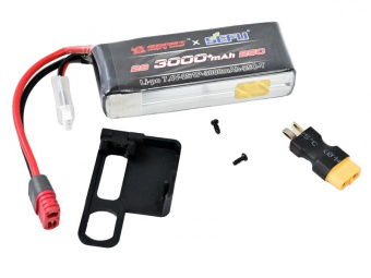 Аккумулятор Li-Po 2000mAh, 11,1V, 25C, T‐plug для автомодели MJX 14301