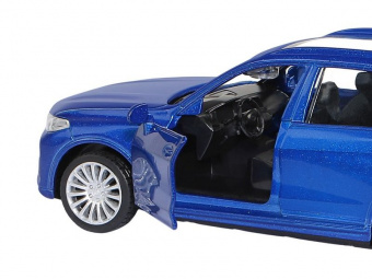 Машина АВТОПАНОРАМА BMW X7, синий, 1/44, инерция, в/к 17,5*12,5*6,5 см
