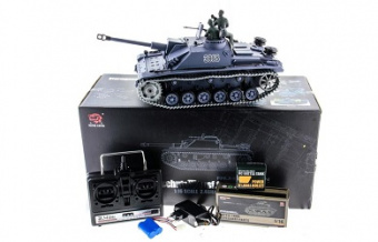 Радиоуправляемая самоходная установка Heng Long 1:16 Sturmgeschutz III 2.4GHz
