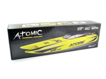 Радиоуправляемый катамаран Volantex RC 792-4 ATOMIC 700 желтый Brushless 2.4G LiPo RTR
