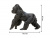 Набор фигурок животных MASAI MARA MM201-003 серии Мир диких животных: Семья горилл, 4 пр. Набор фигурок животных MASAI MARA MM201-003 серии Мир диких животных: Семья горилл, 4 пр.
