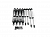 Комплект передних и задних амортизаторов серебристо-черного цвета