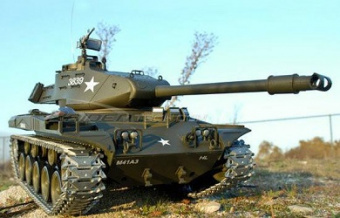 Радиоуправляемый танк Heng Long 1:16 Walker Bulldog М41А3 Pro RTR 2.4GHz