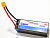 Аккумулятор Li-Po Spard 8000mAh, 7.4V, 60C, XT60, XL Hardcase (140x48x49мм) для авто 1/10, 1/8
