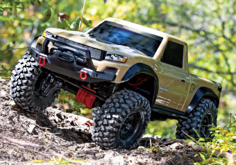 Радиоуправляемая трофи TRAXXAS TRX-4 1:10 Sport 4WD Scale Crawler (бежевый)