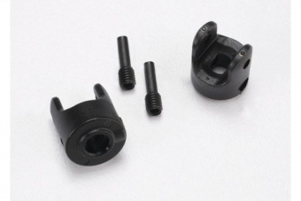 Yokes, differential and transmission (2)/ 3x10mm screw pin (2)