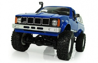 Радиоуправляемая машина WPL пикап Hilux (синяя) 4WD 2.4G 1/16 RTR