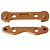 Alum. Front Arm Mount (Copper): ASSOCIATED RC8