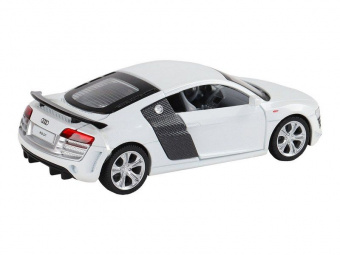 Машина ''АВТОПАНОРАМА'' Audi R8 GT, белый, 1/32, свет, звук, инерция, в/к 17,5*13,5*9 см