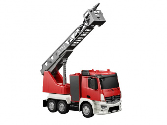 Радиоуправляемая пожарная машина Double Eagle Mercedes-Benz ANTOS 1/26 2.4G брызгает водой RTR